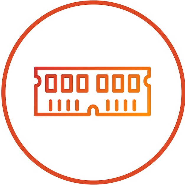 vector design ram icon style