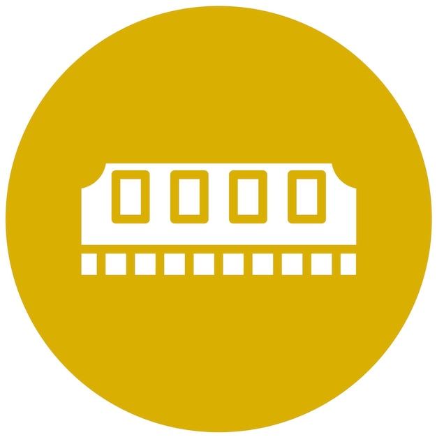 vector design random access memory icon style