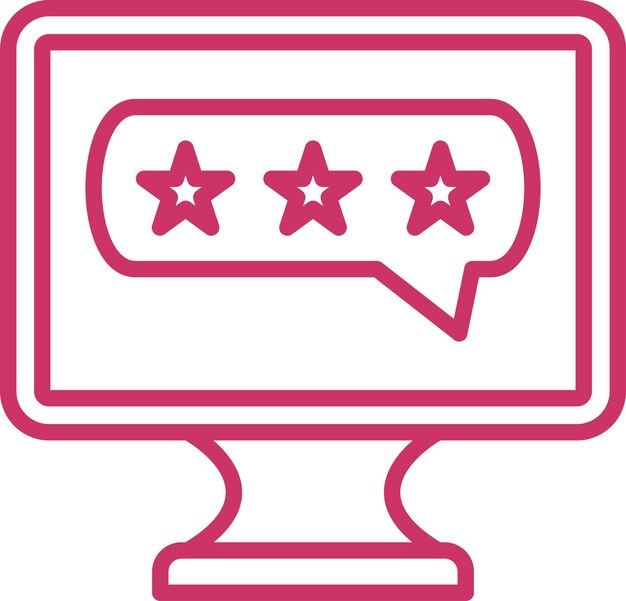 Vector Design Rating Icon Style