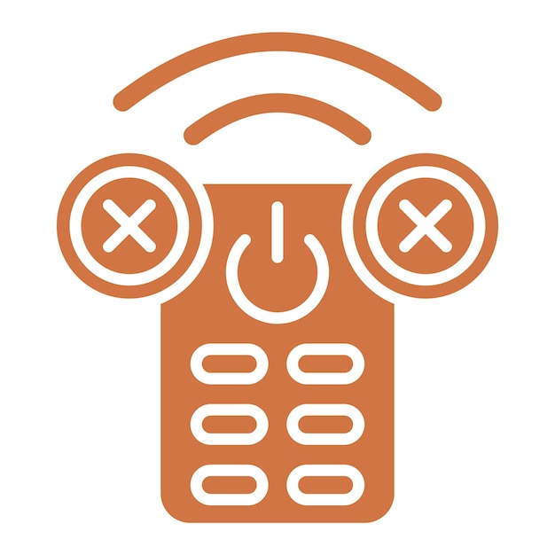 Vector Design Remote Not Pairing Icon Style