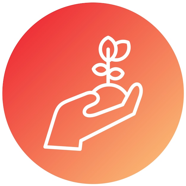 Vector Design Replant Icon Style