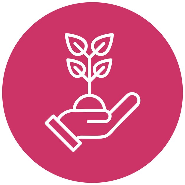 Vector Design Replant Icon Style