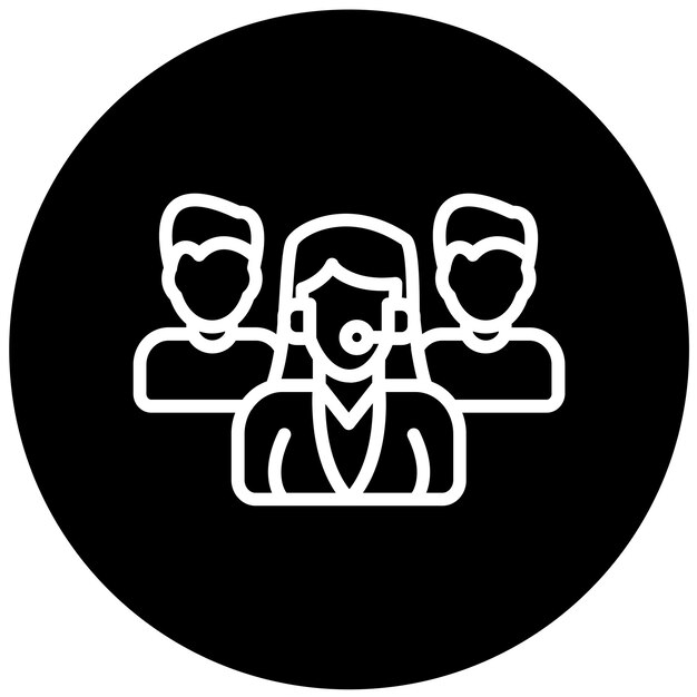 vector design resolution team icon style