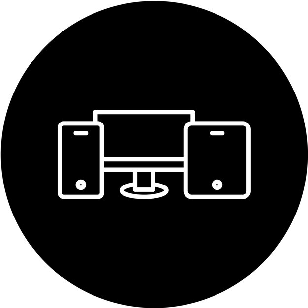 vector design responsive design icon style