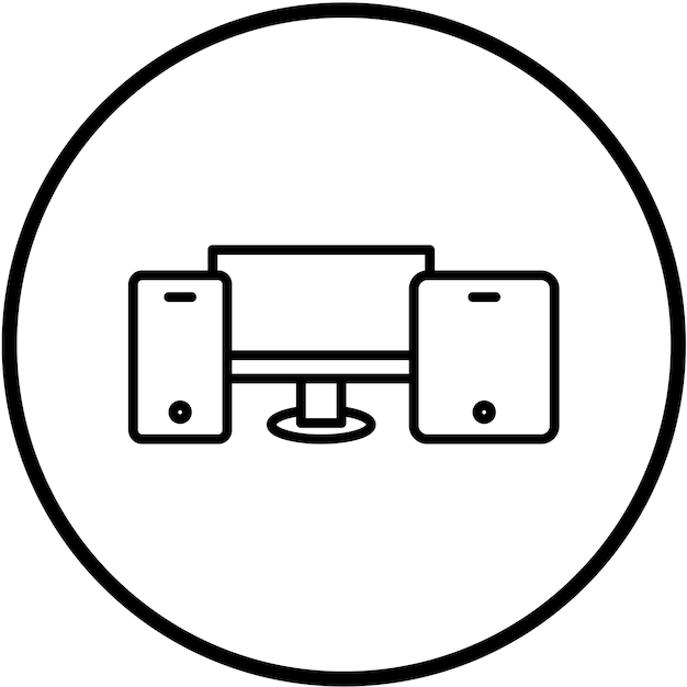 vector design responsive design icon style