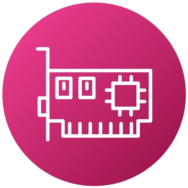 Vector Design SATA Controller Icon Style