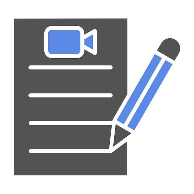 Vector Design Script Icon Style