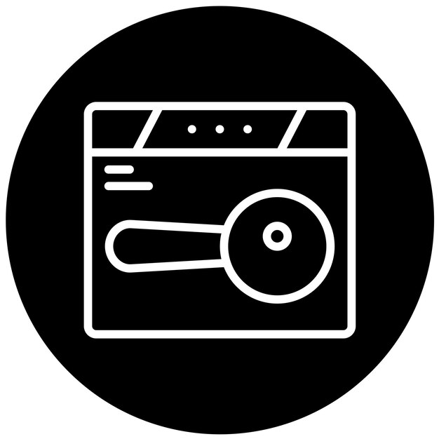 Vector Design Search Location Icon Style