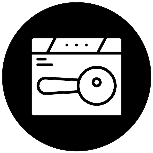 Vector Design Search Location Icon Style