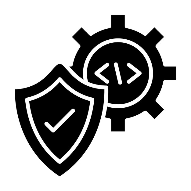 vector design security system icon style