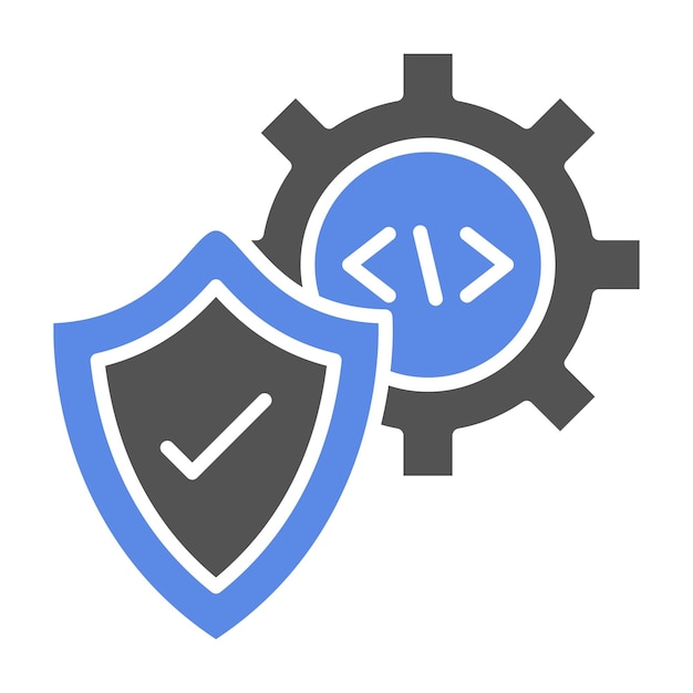 vector design security system icon style