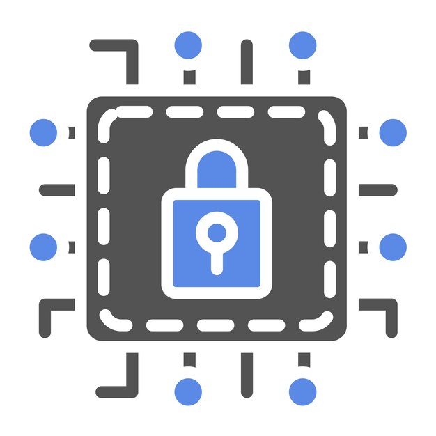 Vector Design Security Technology Icon Style