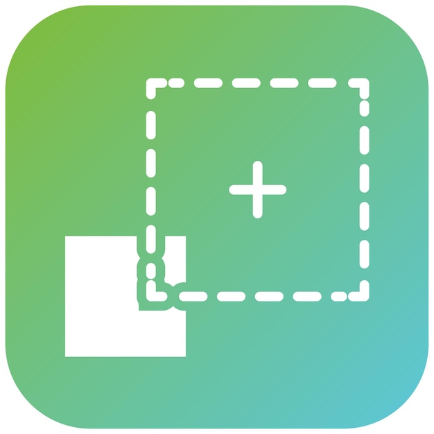 Vector Design Selection Border Icon Style