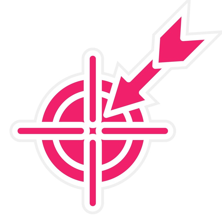 Vector vector design set goals icon style
