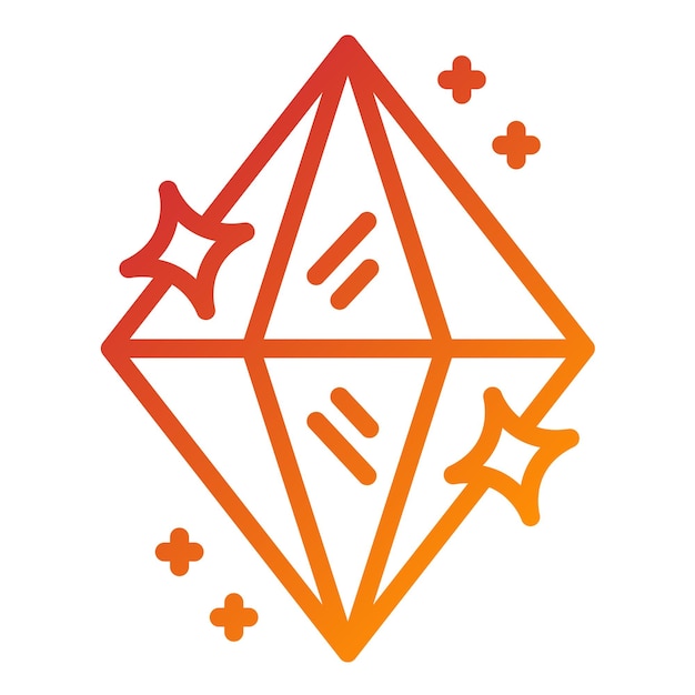 Vector Design Shimmering Icon Style