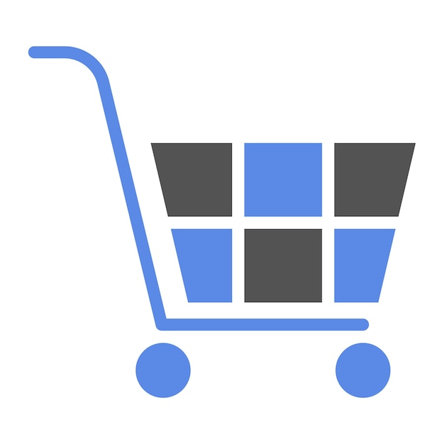 vector design shopping cart icon style