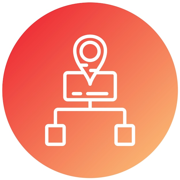 Vector Design Sitemap Icon Style