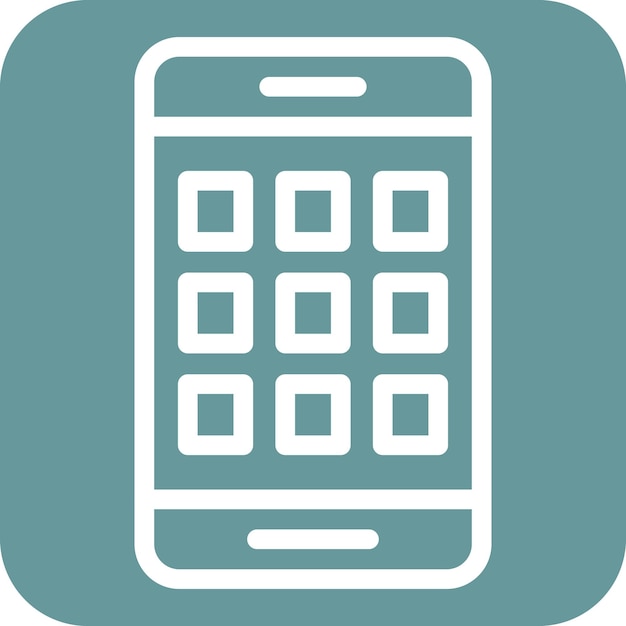 Vector Design Smart Phone Icon Style