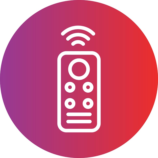 vector design smart remote control icon style