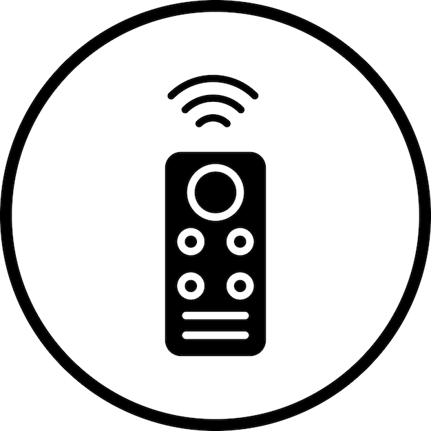 vector design smart remote control icon style