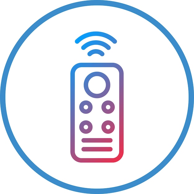 vector design smart remote control icon style