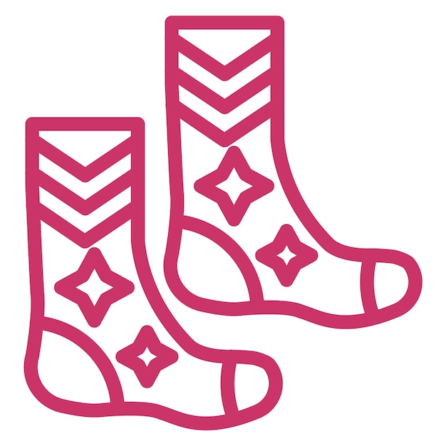 Vector Design Socks Icon Style