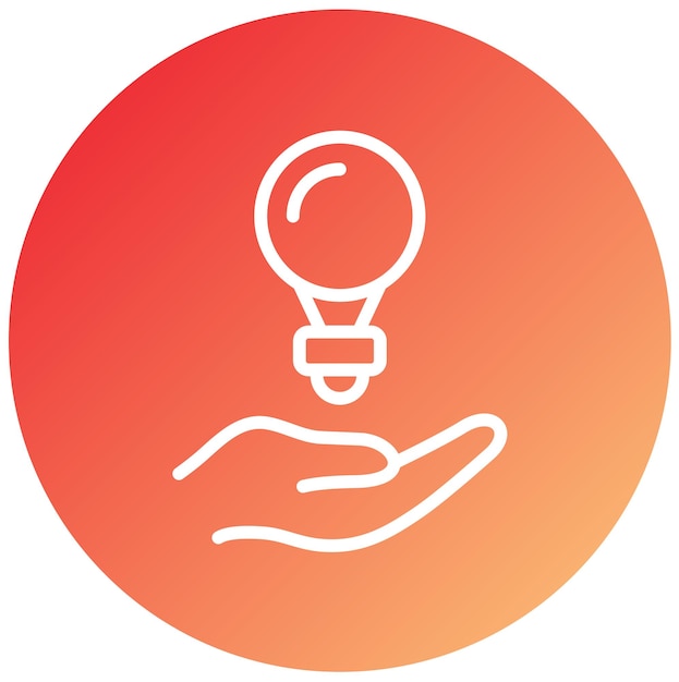 Vector Design Solution Icon Style
