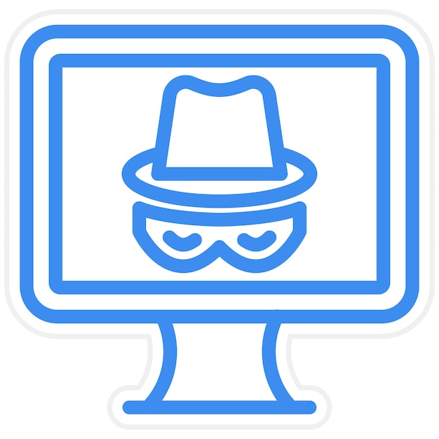 vector design spyware icon style
