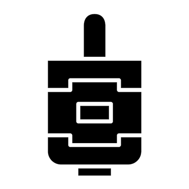 Vector Design Stepper Motor Icon Style