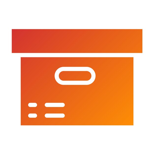 Vector Design Storage Cube Icon Style