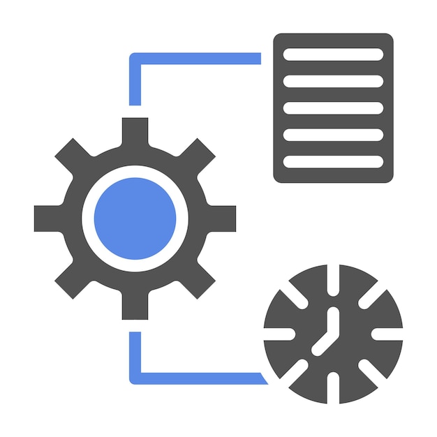 Vector Design Stress Management Icon Style