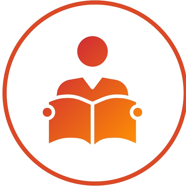 Vector Design Student Study Icon Style