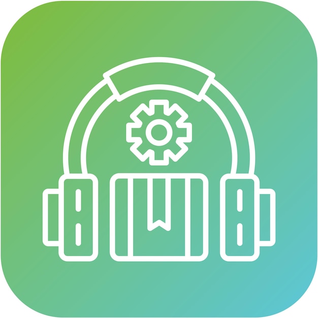 Vector Design Support Icon Style