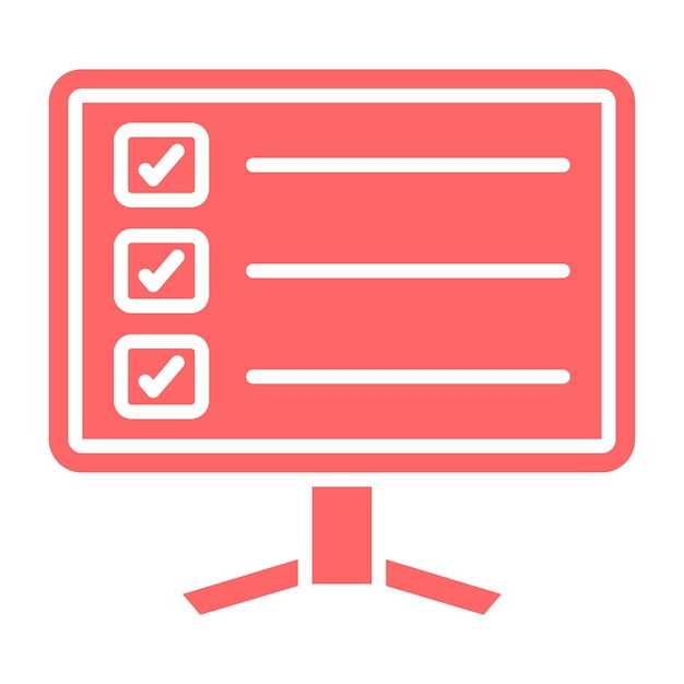 Vector Design Survey Icon Style
