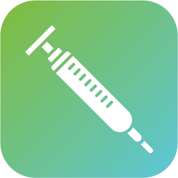 Vector Design Syringe Icon Style