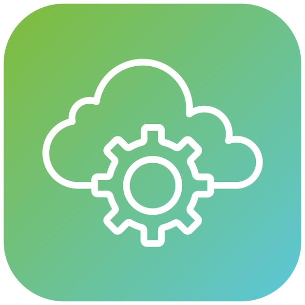 Vector Design TechEnhanced Learning Icon Style