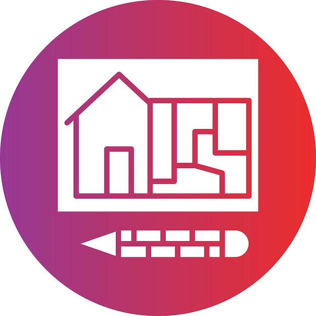 Vector Design Technical Drawing Icon Style