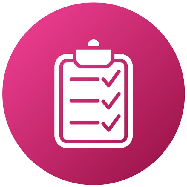Vector Design Test Icon Style