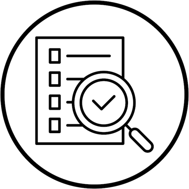 Vector Design Testing Icon Style
