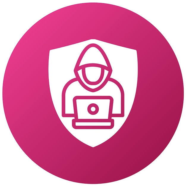 Vector Design Threat Block Icon Style