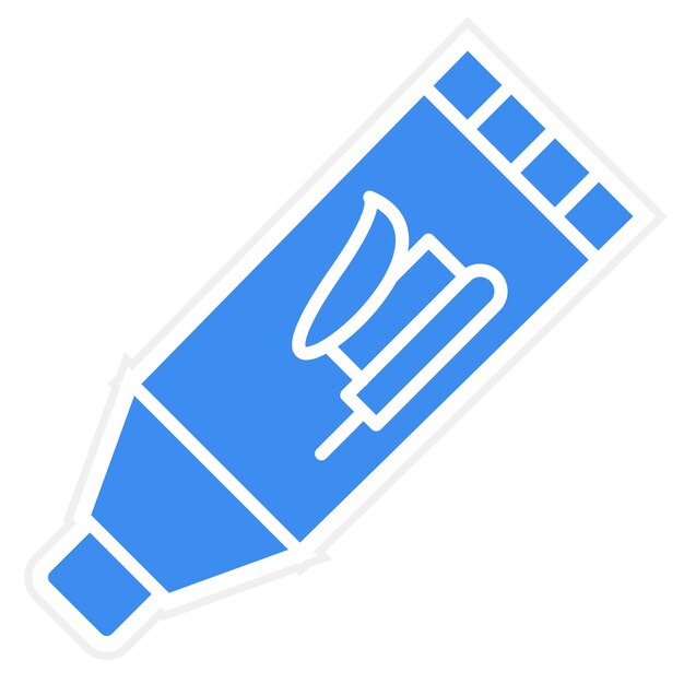 Vector Design Toothpaste Icon Style