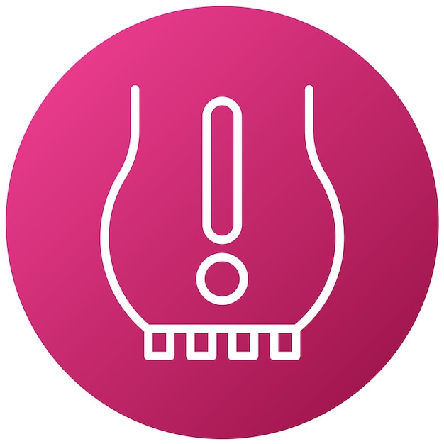 Vector Design TPMS Light Icon Style
