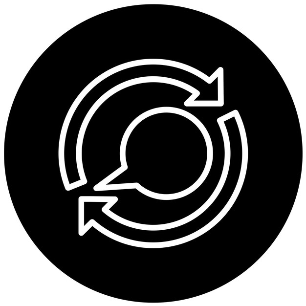Vector Design TrashTalk Icon Style