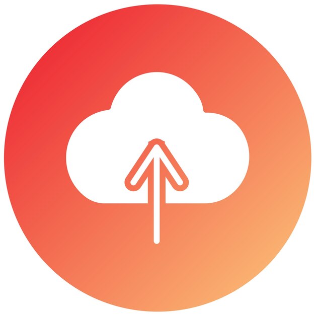 Vector Design Upload Icon Style