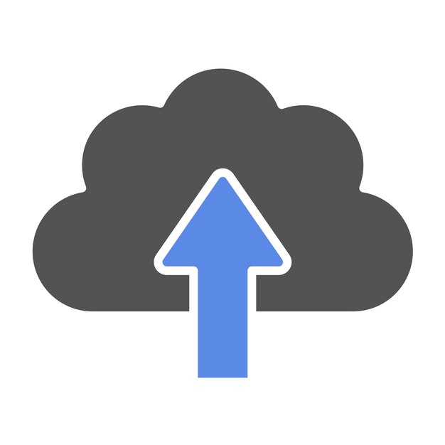 vector design upload icon style