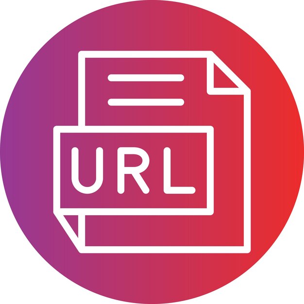 vector design url icon style