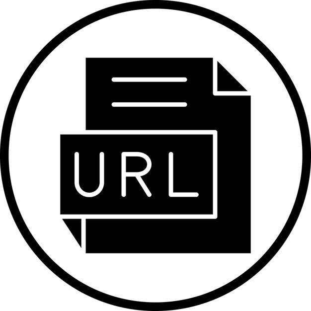 vector design url icon style