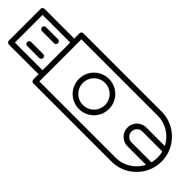Vector Design Usb Icon Style