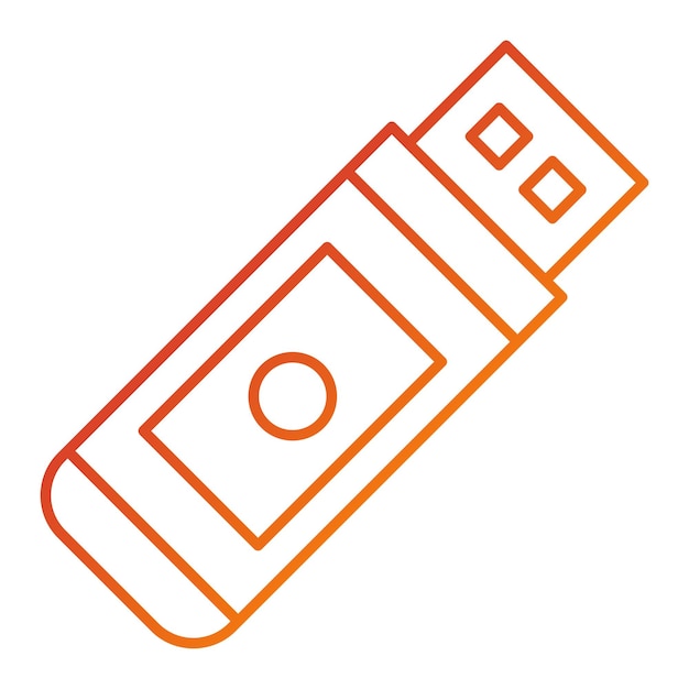 Vector Design Usb Icon Style