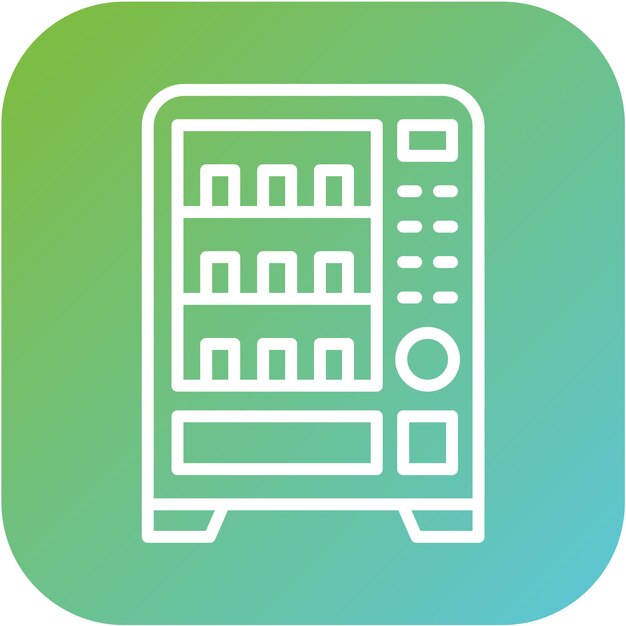 vector design vending machine icon style